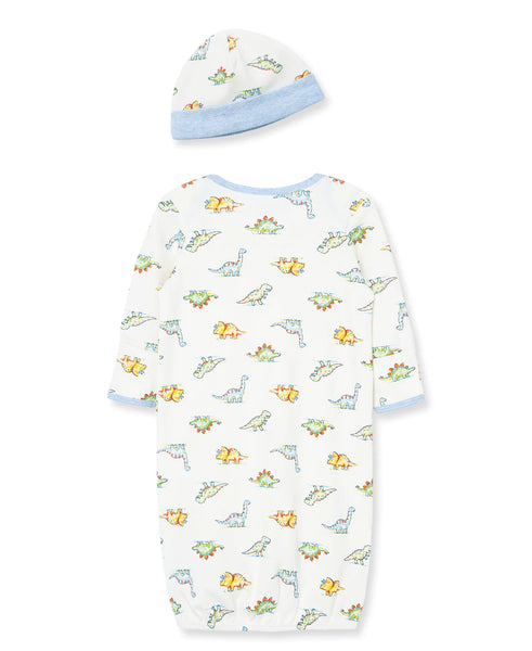 Dinomite Sleeper Gown And Hat 12364