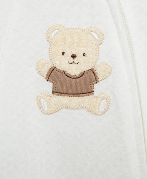 Gentle Bear Zip Footie 12644