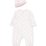 Joyful Bear 2-Way-Zip Footie & Hat 13896