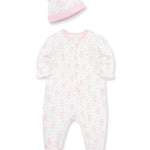 Joyful Bear 2-Way-Zip Footie & Hat 13896