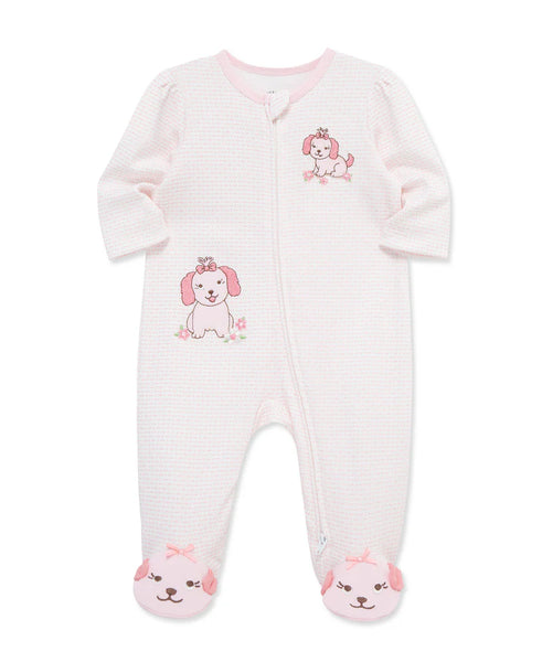 Lovely Pups 2-Way-Zip Footed One-Piece 16887
