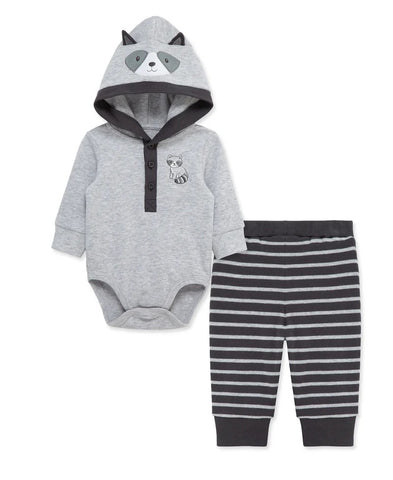 Raccoon Bodysuit & Pant Set 25-816410