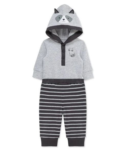 Raccoon Bodysuit & Pant Set 25-816410