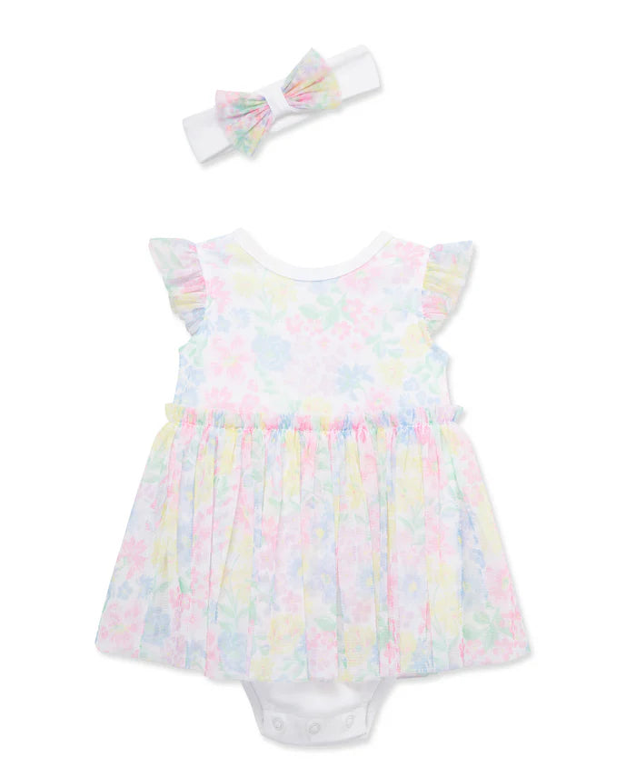 Lush Garden Popover & Headband 15986