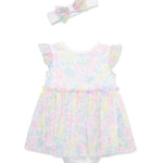 Lush Garden Popover & Headband 15986