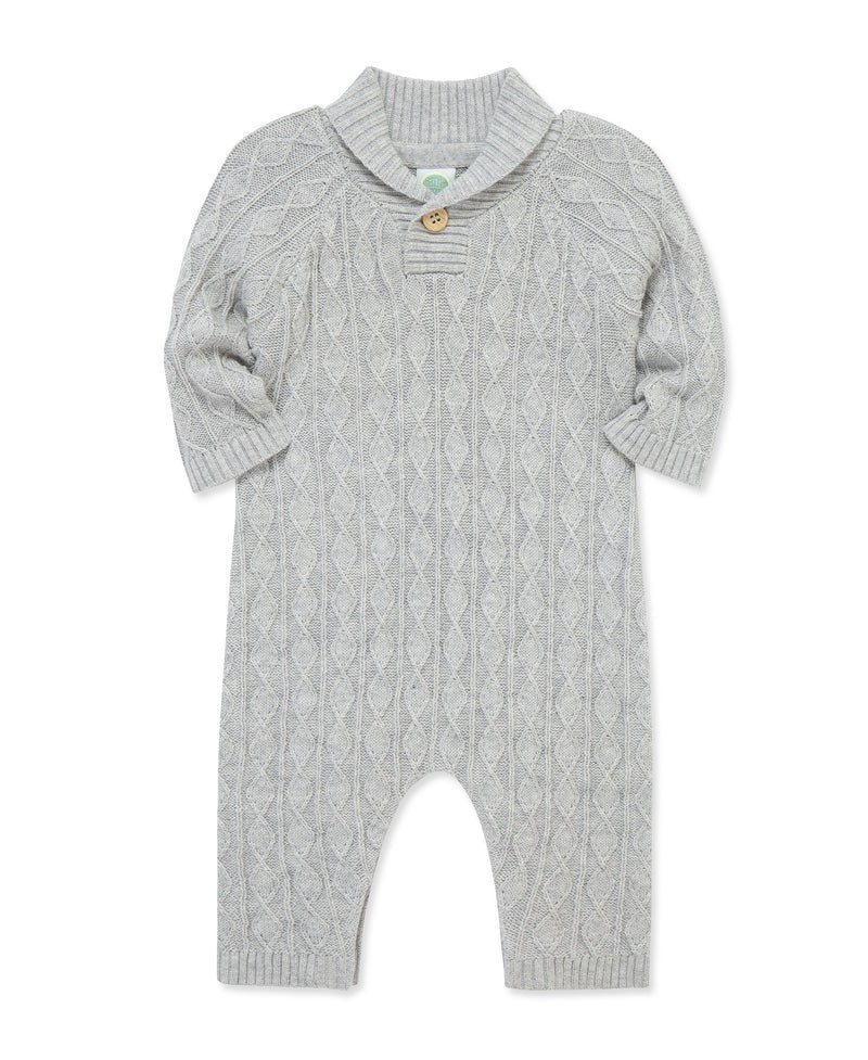 LITTLE ME Diamond Stitch Sweater Coverall 25-16790
