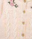 LITTLE  ME Floral Swag Sweater Set25-16792