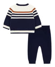 LITTLE  Me Striped Sweater Set25-16798