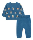 LITTLE  ME Puppy Paws Sweater Set25-16799
