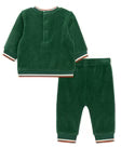 LITTLE ME Football Velour Jogger Set25-16631