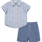Check Gauze Short Set 16133