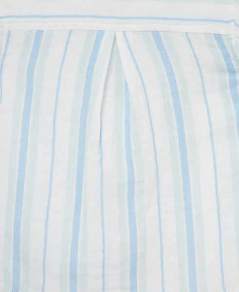 Striped Gauze Short Set 16134