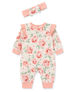 Roses Jumpsuit & Headband 13450