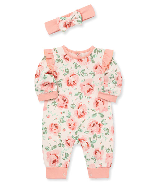 Roses Jumpsuit & Headband 13450