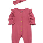Rose Jumpsuit & Headband 25-16490