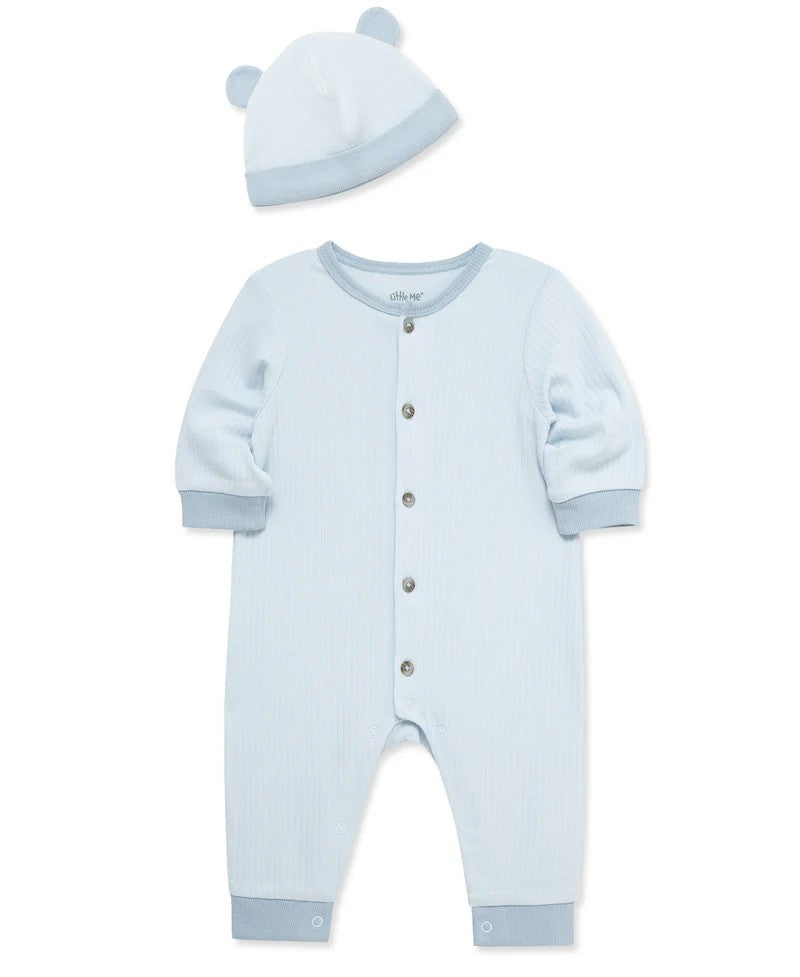 Blue Coverall & Hat 25-16495