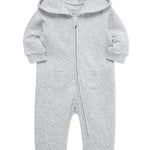 Gray Quilted Hooded Coverall  Regular price 25-16499
