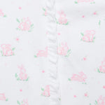 Pink Bunny Footie & Hat 15829