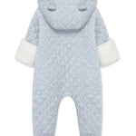 Grey Bear Quilted Pram 25-16644
