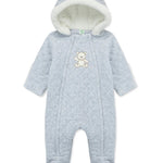 Grey Bear Quilted Pram 25-16644