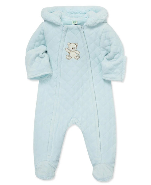 Blue Bear Quilted Pram 25-16645