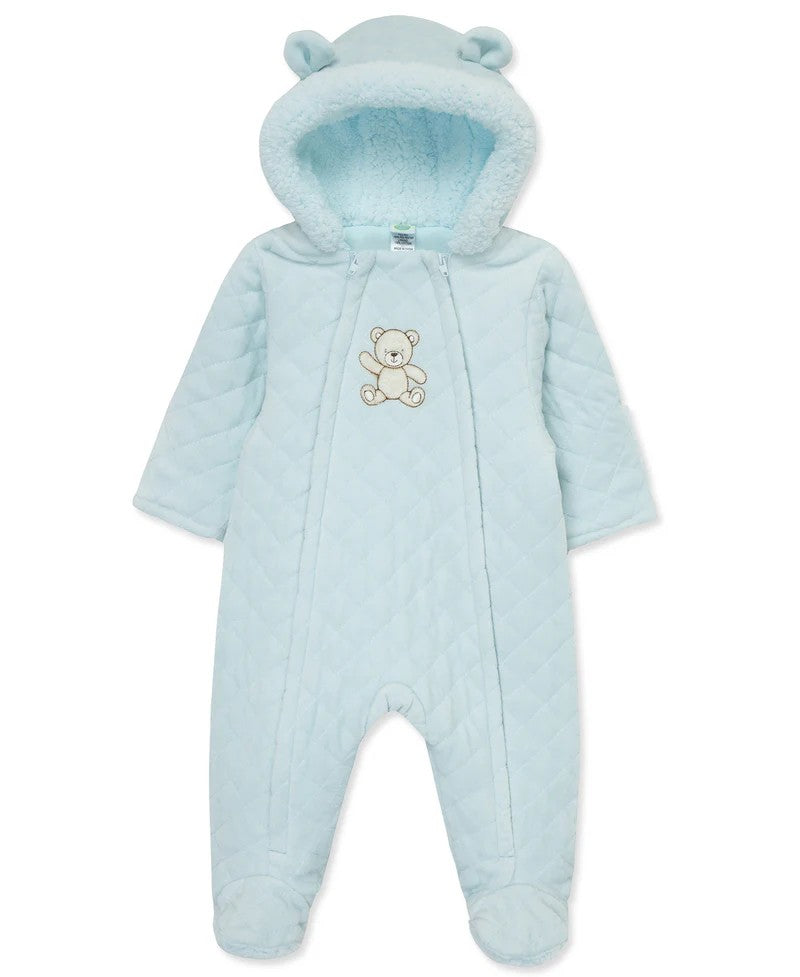 Blue Bear Quilted Pram 25-16645