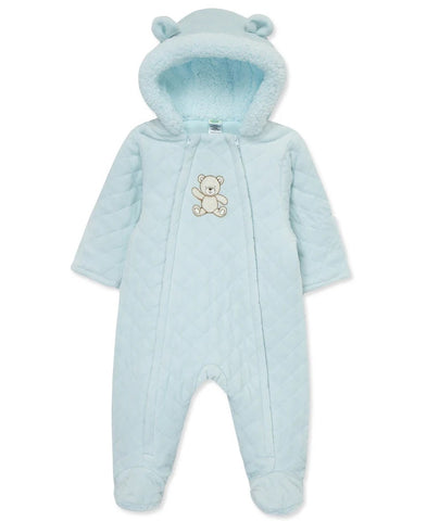 Blue Bear Quilted Pram 25-16645