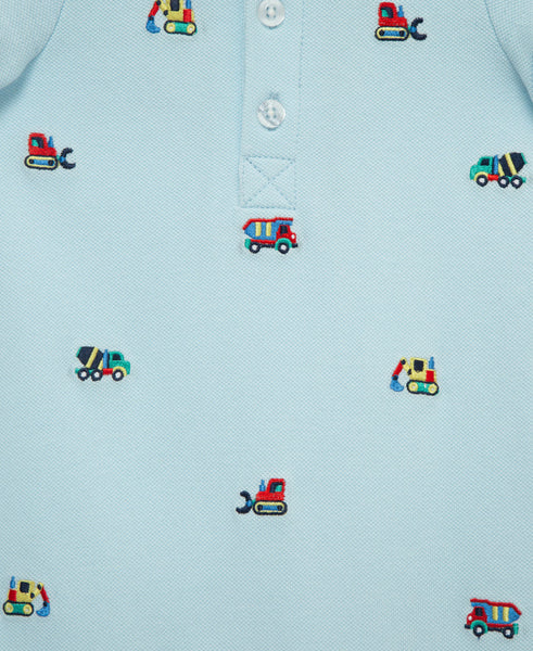 Trucks Romper & Hat 15976