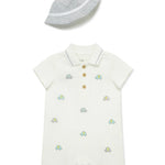 Elephants Romper & Hat 15980