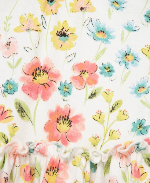 Brushed Floral Tunic Set 25-16269