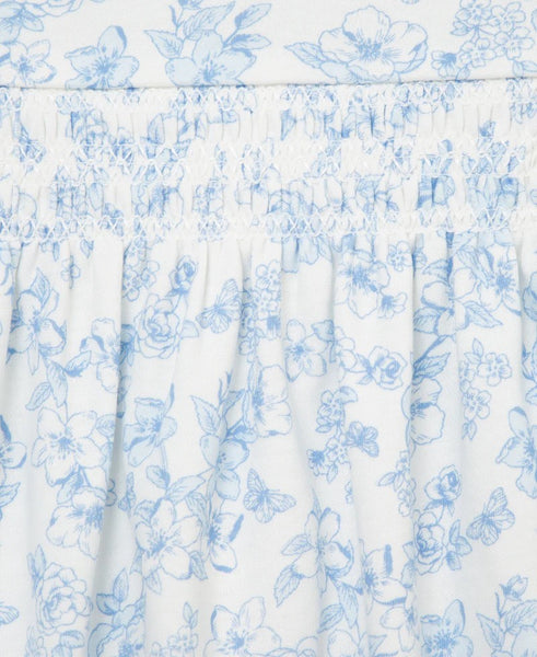 Blue Floral Infant Tunic Set 25-16271