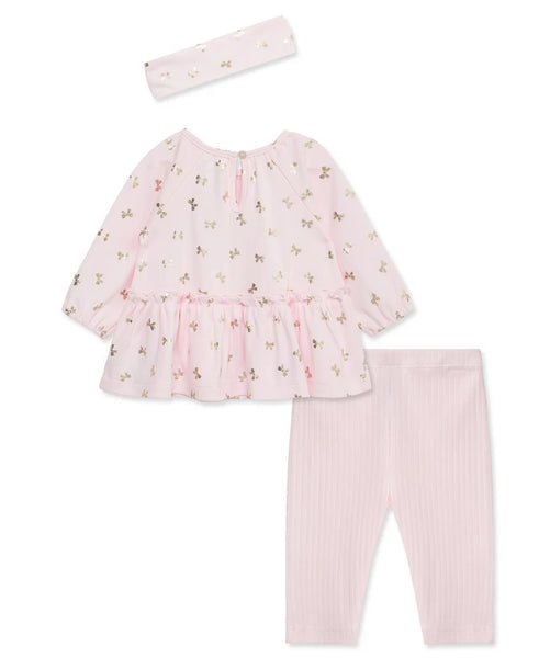 Bow Shine Tunic Set 25-16273