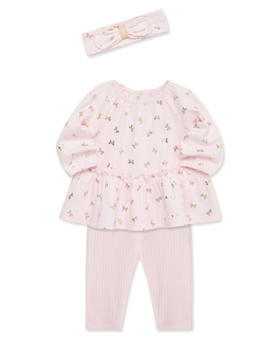 Bow Shine Tunic Set 25-16273