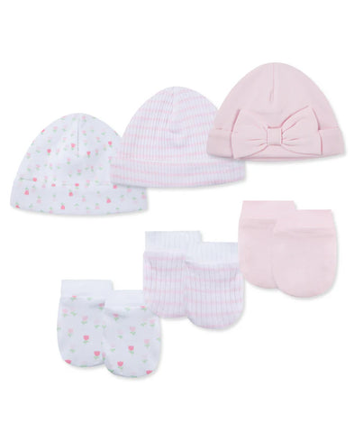 Tulips Hat & Mitten Set 415593