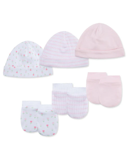 Tulips Hat & Mitten Set 415593