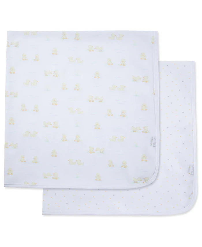 Splashy Ducks Receiving Blankets (2-Pack) 715607
