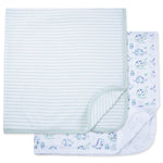 Dino Friends Receiving Blankets (2-Pack) 715619