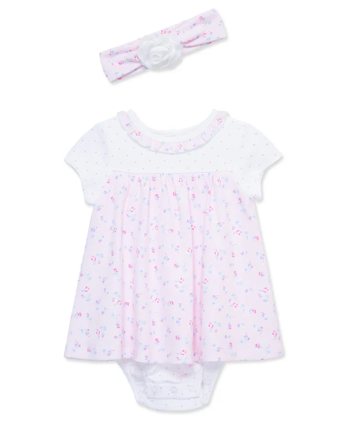 Rosebud Popover & Headband Set 15797
