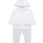 Splashy Ducks 2-Piece Cardigan Set 15604