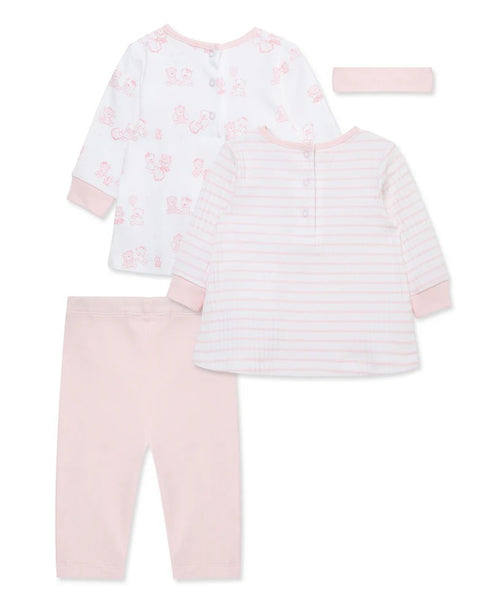 Joyful Bears 3-Piece Pant Set & Headband 25-16238