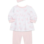 Joyful Bears 3-Piece Pant Set & Headband 25-16238