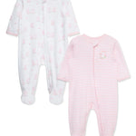 Cuddly Bunnies Footies (2-Pack)