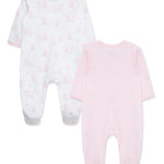 Cuddly Bunnies Footies (2-Pack)