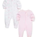 Cuddly Bunnies Footies (2-Pack)