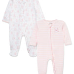 Pretty Puppies 2-Way-Zip Footies (2-Pack) 16947
