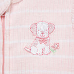 Pretty Puppies 2-Way-Zip Footies (2-Pack) 16947
