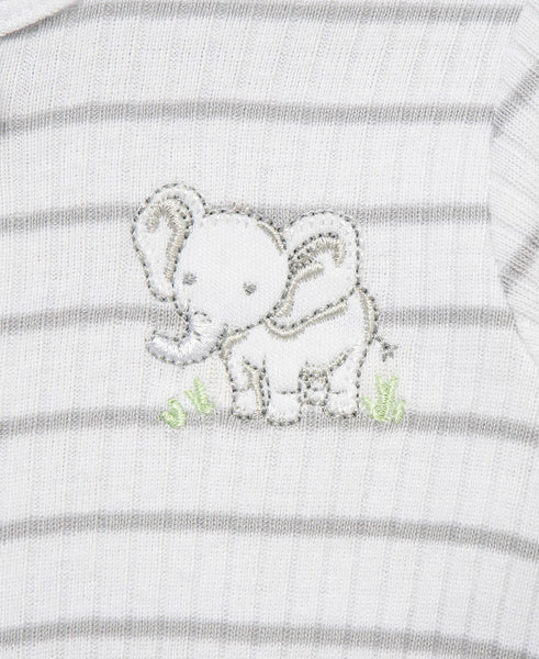 Baby Elephants 2-Way-Zip Footies (2-Pack) 16955