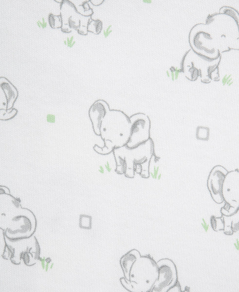 Baby Elephants 2-Way-Zip Footies (2-Pack) 16955