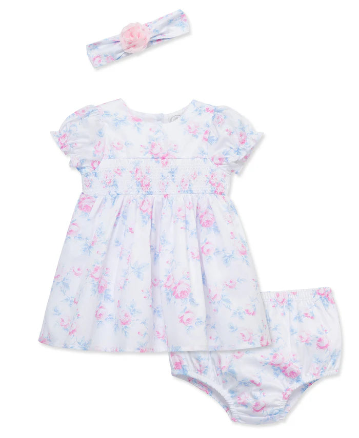 Roses Dress Set & Headband 15800