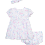 Roses Dress Set & Headband 15800